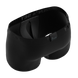 Чоловічі анатомічні боксери Classic Light Чорний S AC-001-031 фото 2